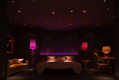 重慶星空之約情侶主題酒店設(shè)計(jì)方案效果圖