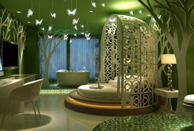 鄭州山楂樹情侶主題酒店設(shè)計(jì)方案