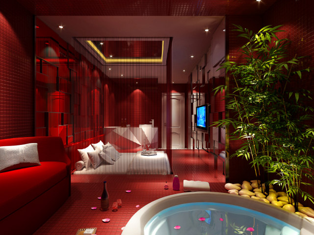 北京萬愛情侶酒店雙井店設(shè)計案例賞析