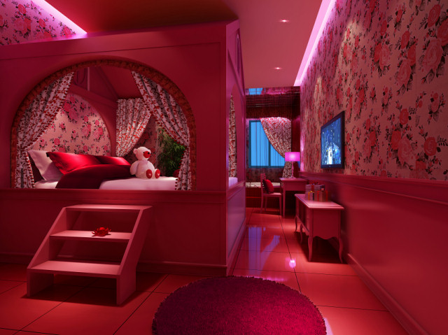 北京萬愛情侶酒店雙井店設(shè)計案例賞析