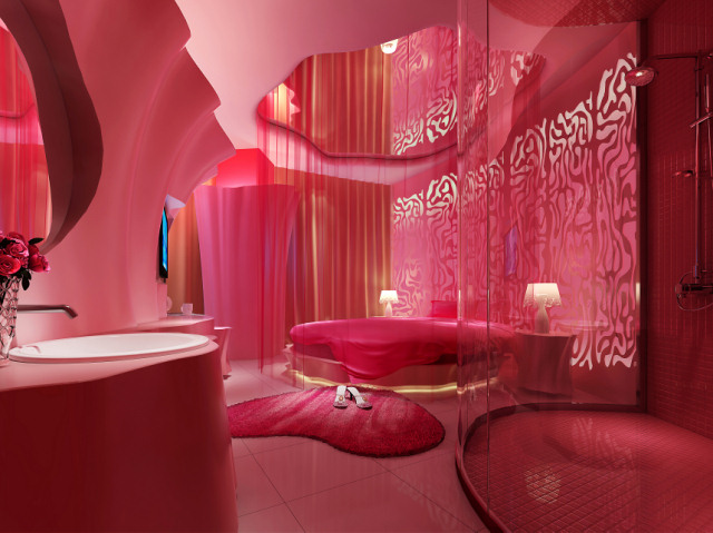 北京萬愛情侶酒店雙井店設(shè)計案例賞析