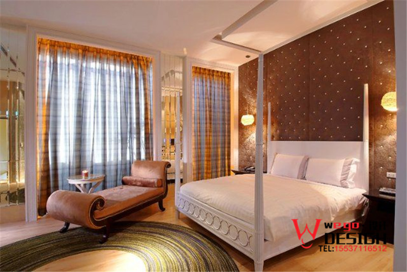 臺灣山月情侶旅館客房設計方案