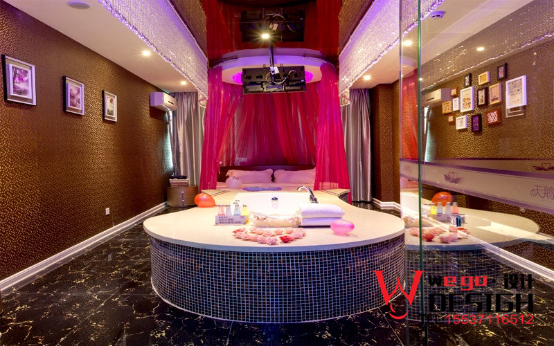 南昌天鵝戀情侶主題酒店裝修設(shè)計風(fēng)格說明