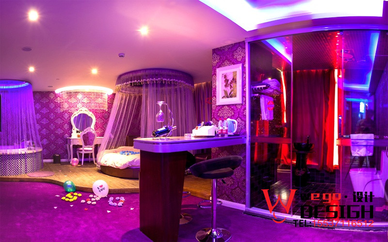 南昌天鵝戀情侶主題酒店裝修設(shè)計風(fēng)格說明