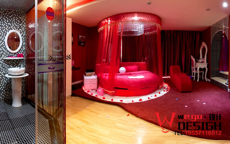 南昌天鵝戀情侶主題酒店裝修設(shè)計風(fēng)格說明