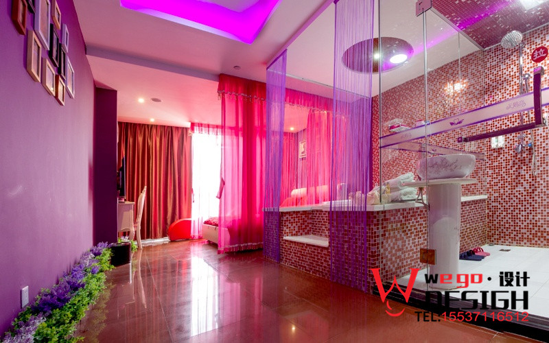 南昌天鵝戀情侶主題酒店裝修設(shè)計風(fēng)格說明