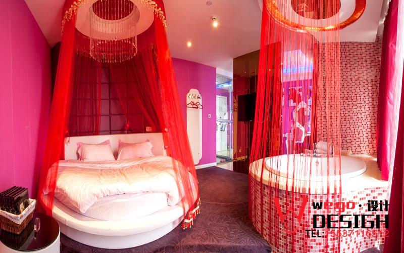 南昌天鵝戀情侶主題酒店裝修設(shè)計風(fēng)格說明