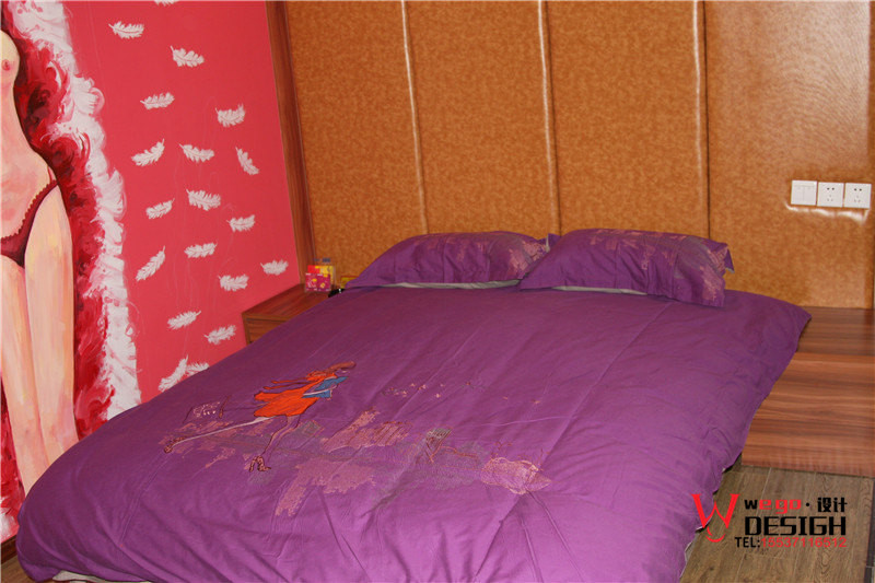 北京昌平潢京客棧主題賓館裝修設計效果圖方案