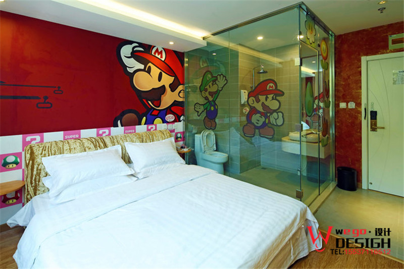 北京考拉動(dòng)漫主題酒店設(shè)計(jì)效果圖方案欣賞