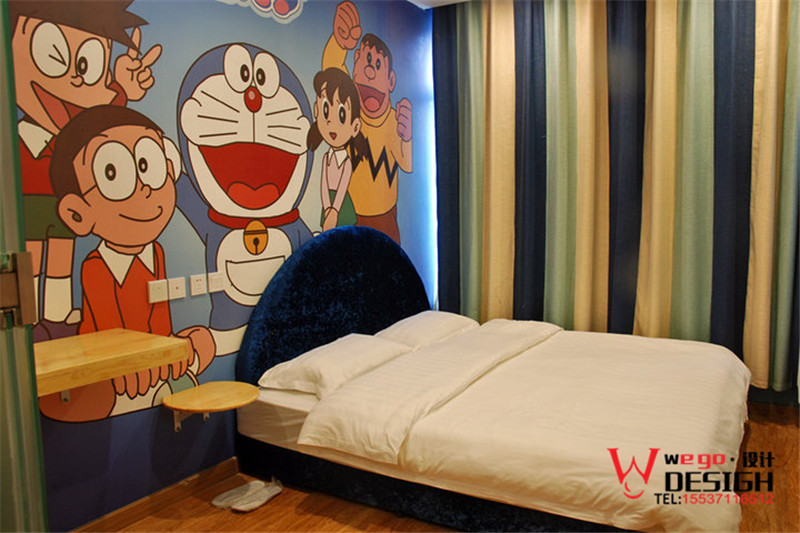 北京考拉動(dòng)漫主題酒店設(shè)計(jì)效果圖方案欣賞