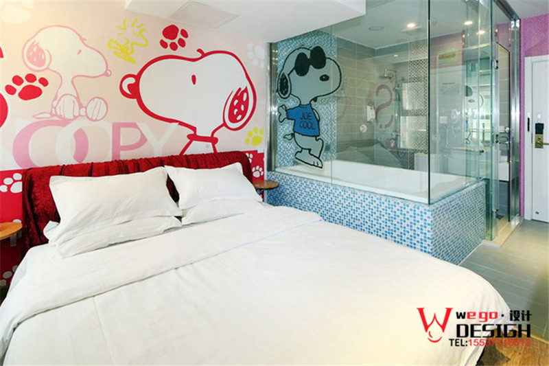 北京考拉動(dòng)漫主題酒店設(shè)計(jì)效果圖方案欣賞