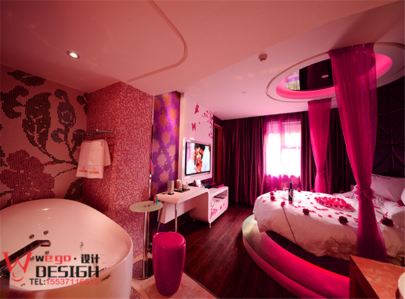 北京水晶情侶主題酒店設(shè)計(jì)