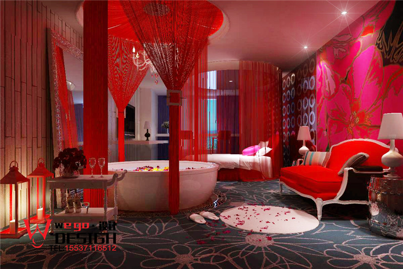 重慶水晶鞋情侶主題酒店設(shè)計效果圖欣賞