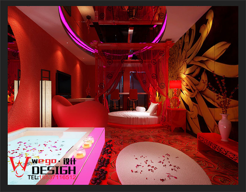 重慶水晶鞋情侶主題酒店設(shè)計效果圖欣賞