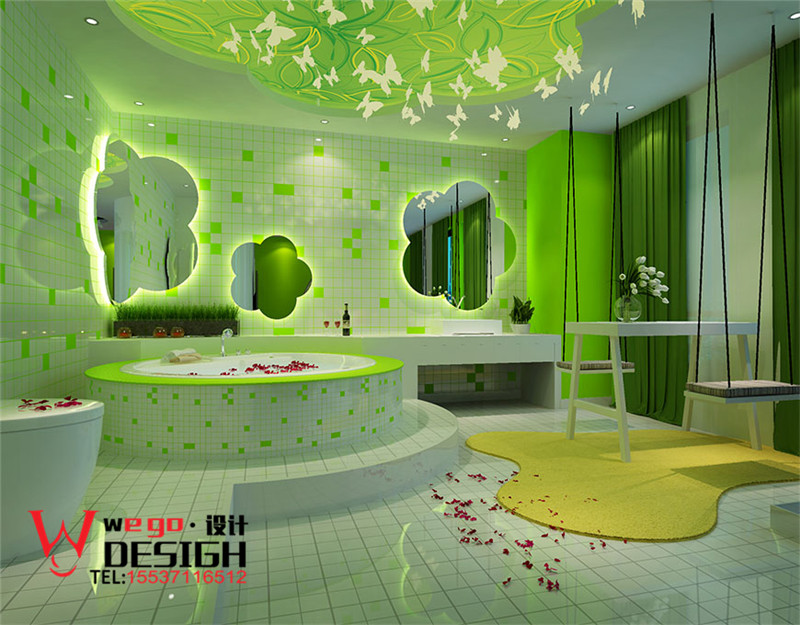 重慶水晶鞋情侶主題酒店設(shè)計效果圖欣賞