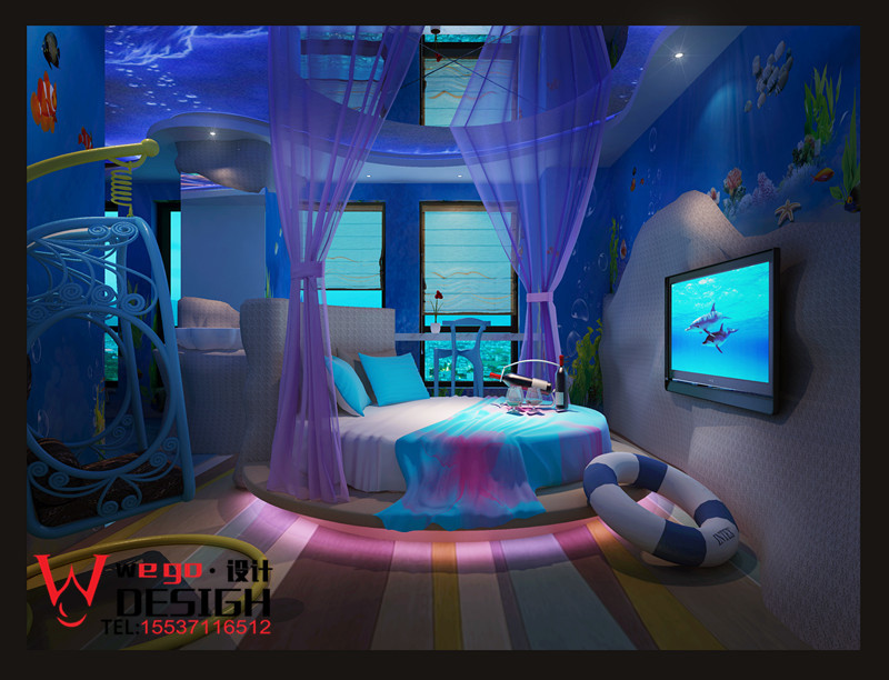 重慶水晶鞋情侶主題酒店設(shè)計效果圖欣賞