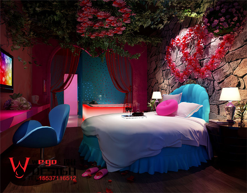 重慶水晶鞋情侶主題酒店設(shè)計效果圖欣賞