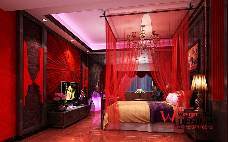 西安天鵝戀情侶主題酒店設(shè)計(jì)效果圖欣賞