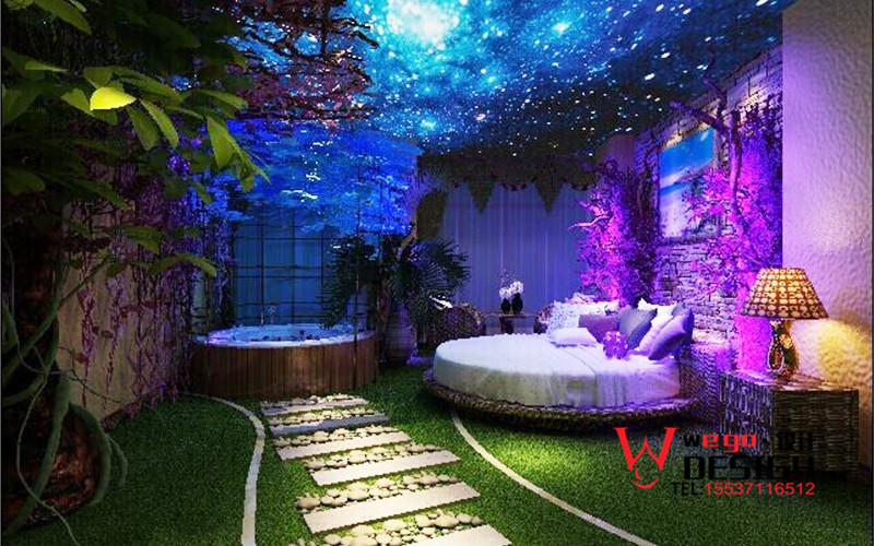 西安天鵝戀情侶主題酒店設(shè)計(jì)效果圖欣賞