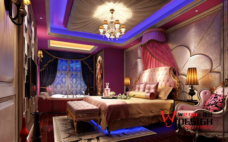 西安天鵝戀情侶主題酒店設(shè)計(jì)效果圖欣賞