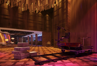 重慶花樣年華電影主題酒店公共空間設(shè)計