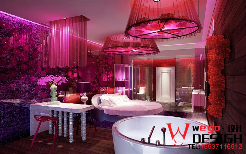 西雙版納天鵝戀情侶主題酒店設計