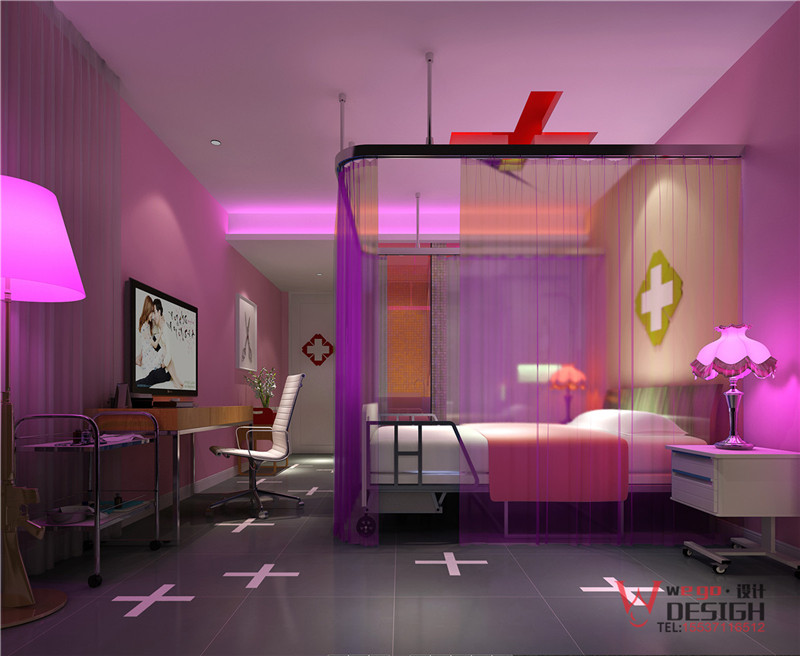 滎陽半夏拾光情侶主題酒店設(shè)計效果圖