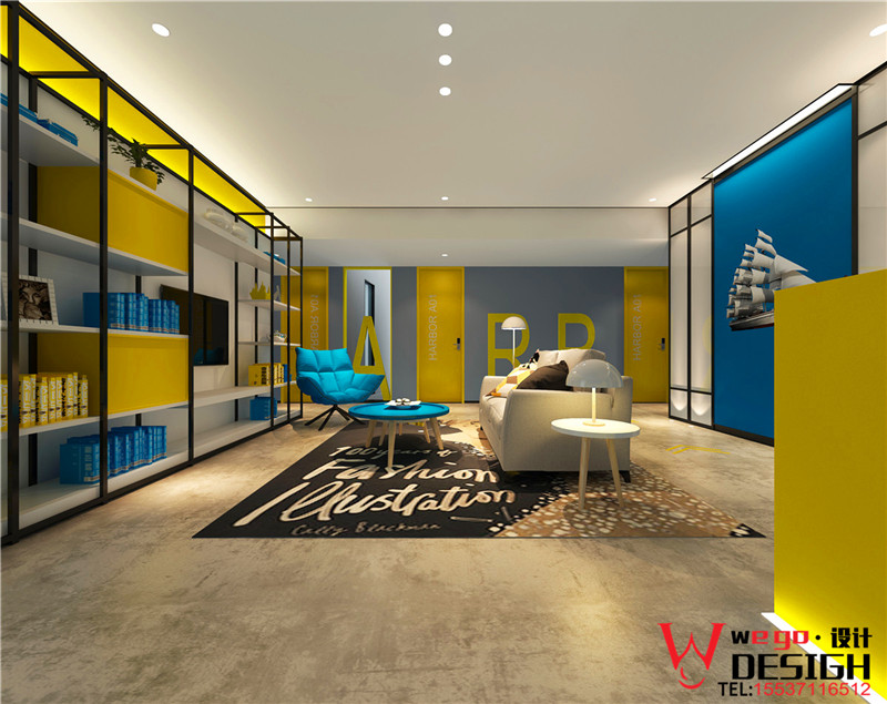 鄭州哈泊港灣主題精品酒店設(shè)計(jì)效果圖