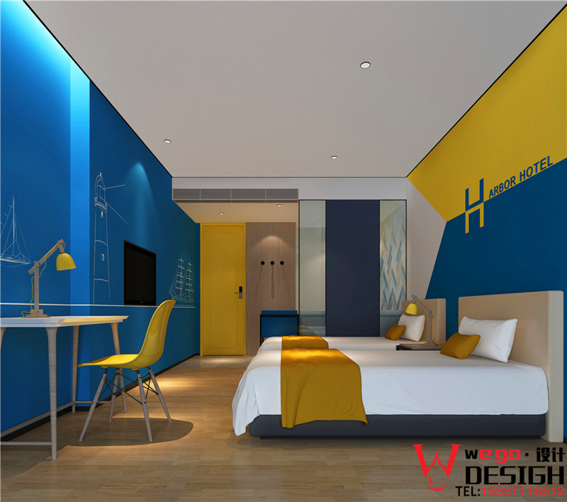 鄭州哈泊港灣主題精品酒店設(shè)計(jì)效果圖