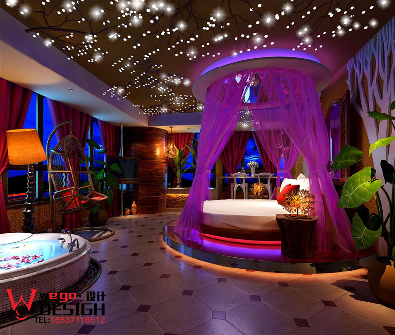 武漢巴黎之吻情侶酒店設(shè)計(jì)【精靈公主】