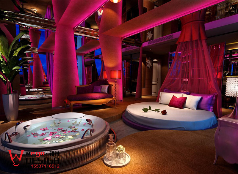 武漢巴黎之吻情侶酒店設(shè)計(jì)【夢巴黎】