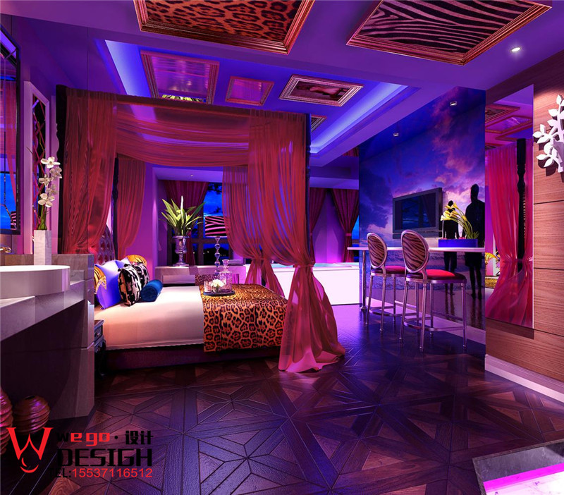 武漢巴黎之吻情侶酒店設(shè)計(jì)【布拉格戀人】