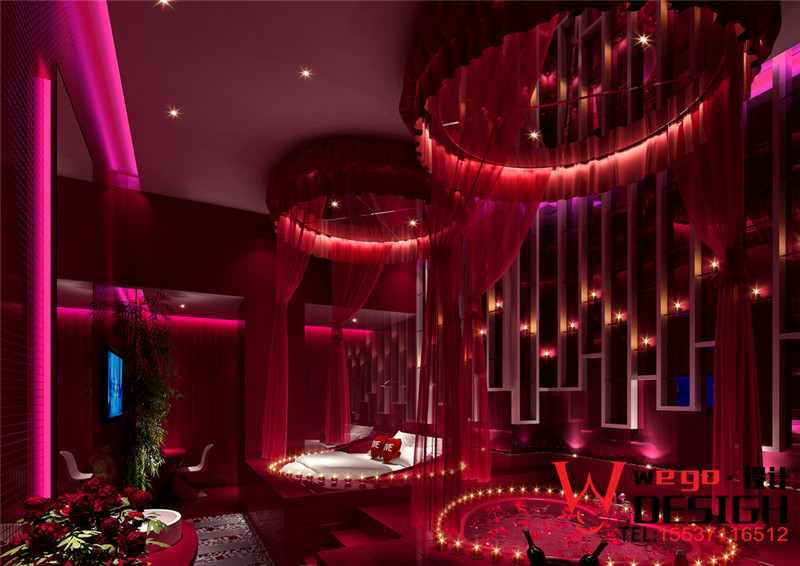 鄭州萬愛情侶酒店設(shè)計(jì)效果圖