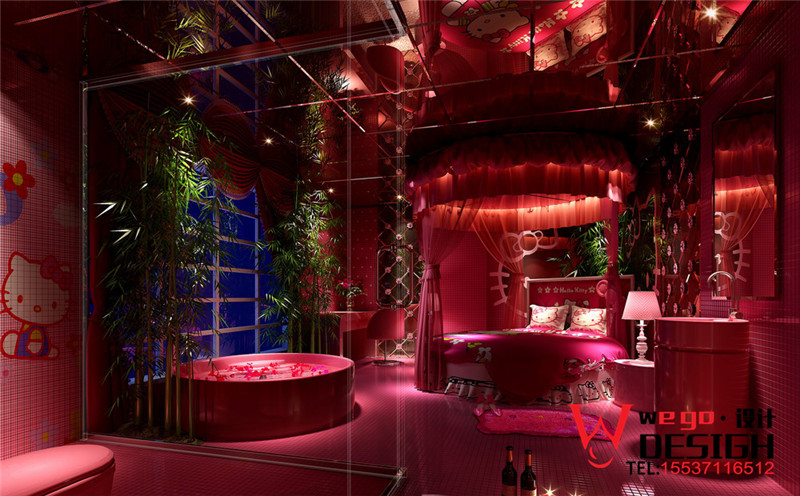 鄭州萬愛情侶酒店設(shè)計(jì)效果圖