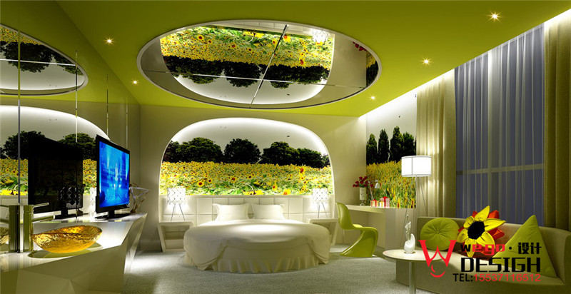 鄭州萬愛情侶酒店設(shè)計(jì)效果圖