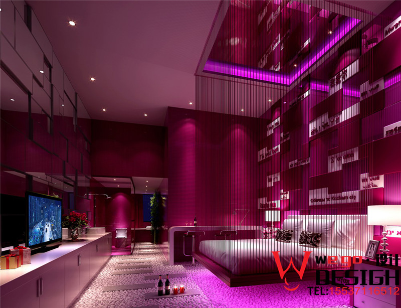 鄭州萬愛情侶酒店設(shè)計(jì)效果圖