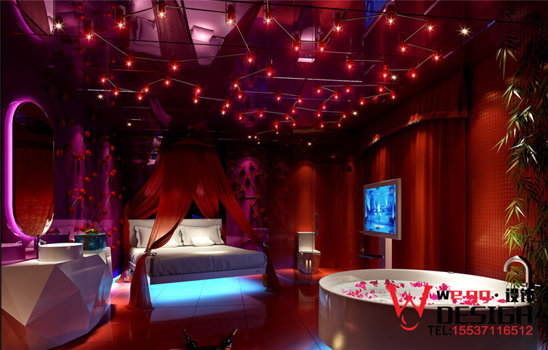 鄭州萬愛情侶酒店設(shè)計(jì)效果圖