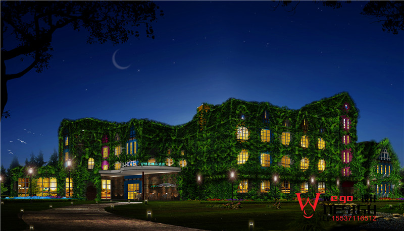 重慶慶U Hotel時(shí)尚主題酒店設(shè)計(jì)效果圖