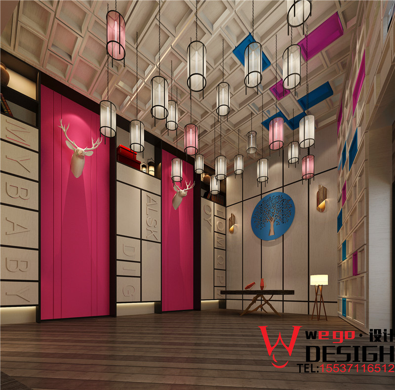 重慶慶U Hotel時(shí)尚主題酒店設(shè)計(jì)效果圖