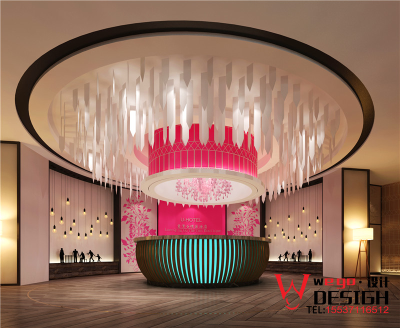 重慶慶U Hotel時(shí)尚主題酒店設(shè)計(jì)效果圖