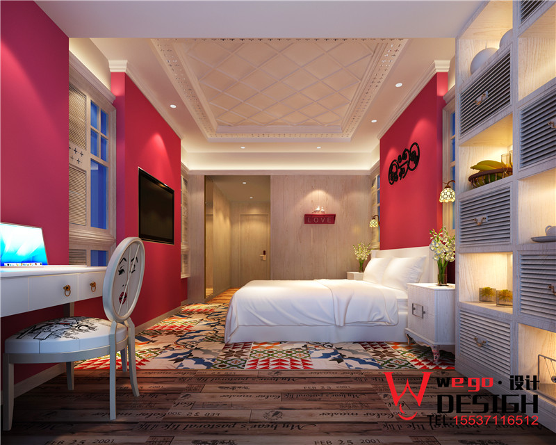 重慶慶U Hotel時(shí)尚主題酒店設(shè)計(jì)效果圖