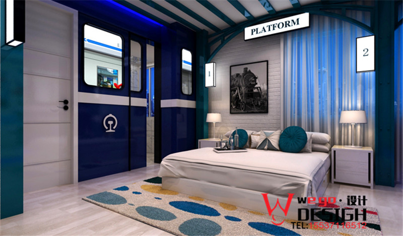 洛陽迷你時代體驗(yàn)式精品主題酒店設(shè)計(jì)效果圖