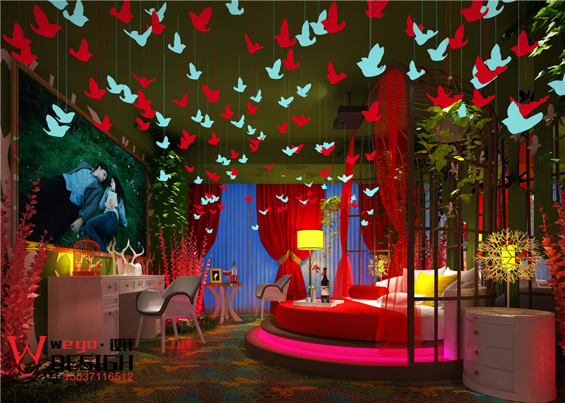 河北邯鄲電影主題酒店設計-果美影咖主題酒店設計案例