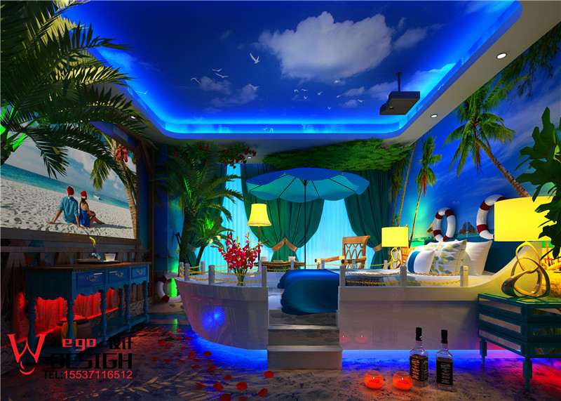 果美影咖主題酒店設計案例