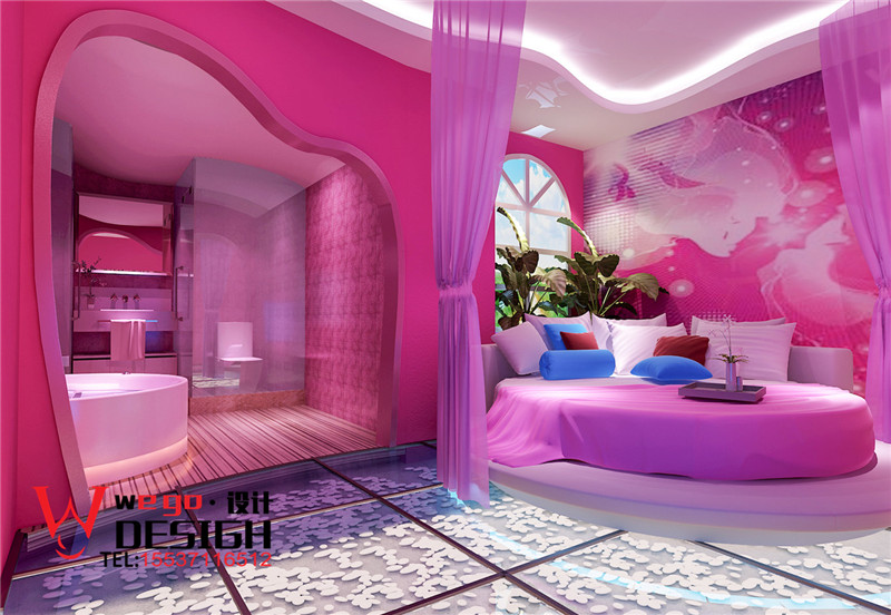 武漢她他情侶主題酒店創(chuàng)意設(shè)計(jì)-武漢情趣主題酒店設(shè)計(jì)