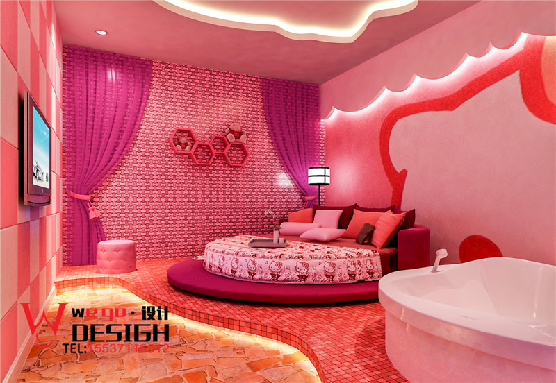 武漢她他情侶主題酒店創(chuàng)意設(shè)計(jì)-武漢情趣主題酒店設(shè)計(jì)