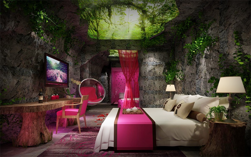 開封天鵝戀情侶酒店設(shè)計-開封專業(yè)情侶主題酒店設(shè)計公司