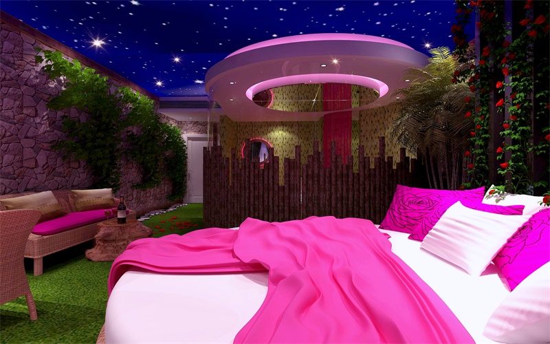 開封天鵝戀情侶酒店設(shè)計-開封專業(yè)情侶主題酒店設(shè)計公司