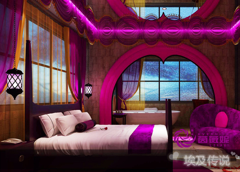 徐州茵薇妮情侶主題酒店設計-徐州創(chuàng)意主題酒店設計