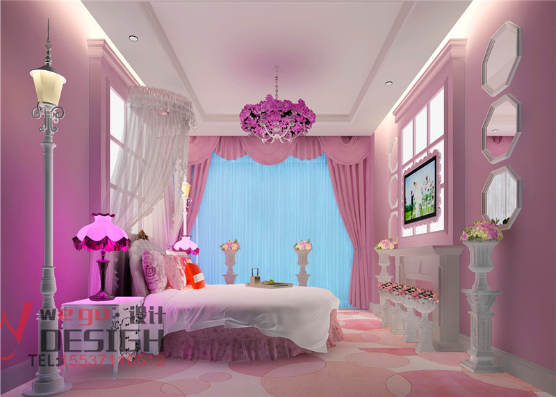 山東曲阜愛菲爾主題酒店設(shè)計(jì)-溫馨浪漫無處不在